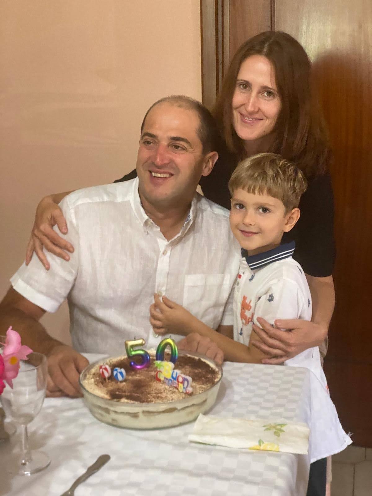Un momento in famiglia di Antonio, Natascia e Alessandro